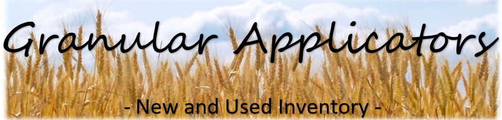 granular applicators header